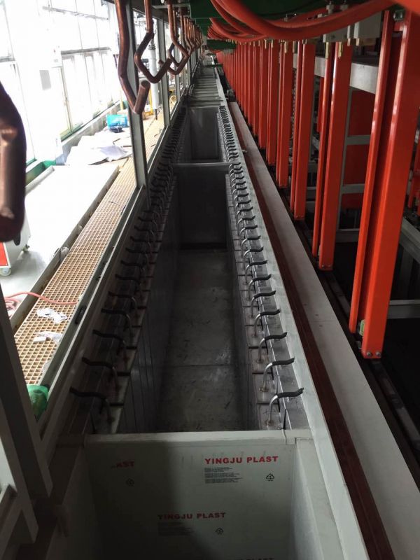 电镀垂直升降线超声波震板